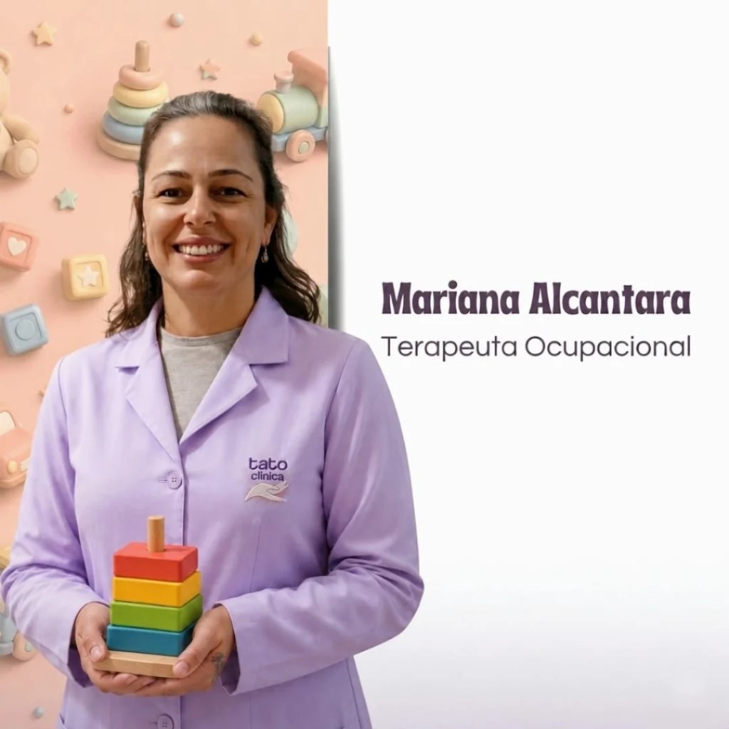 Mariana Alcantara, terapeuta ocupacional na Tato Clínica