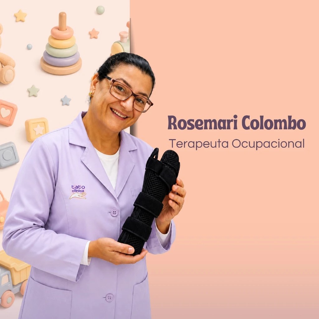 Rosemari Colombo, terapeuta ocupacional na Tato Clínica